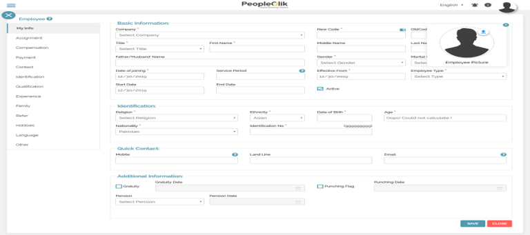 Key metrics of HR Software in Pakistan for employee productivity