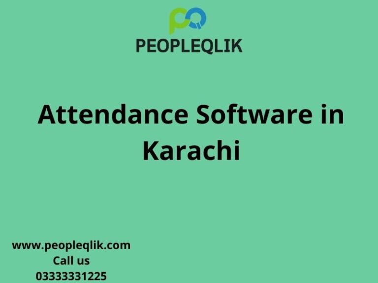 Attendance Software in Karachi provided for Manufacturing Companies