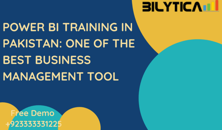 POWER BI Training in Pakistan: One of the best Business Management Tool