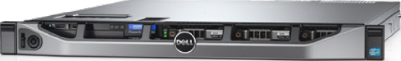 Dell PowerEdge R430 1URack Chassis Up to 4x 3.5" HDDs, Intel Xeon E5-2620v4, 16GB RAM RDIMM, 2400T/s, Single Rank, 2 x 300GB 10K RPM SAS 12Gbps | R430